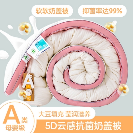 91家纺网 家纺一手货源 找家纺 （总）金喜 2025新款5D云感烫金立体边被芯春秋被冬被子加厚被芯