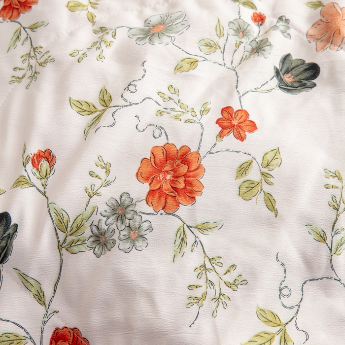 91家纺网 家纺一手货源 找家纺 （总）梦莎被业 2025新款A类水洗棉麻夏凉被夏被四件套棉麻双层纱大豆夏被空调被直播热款-主图一