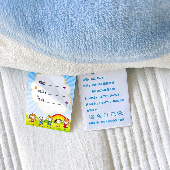 91家纺网 家纺一手货源 找家纺 乐秀家纺 2025新款A类牛奶绒幼儿园被子可拆卸被套+被芯 乐乐狗