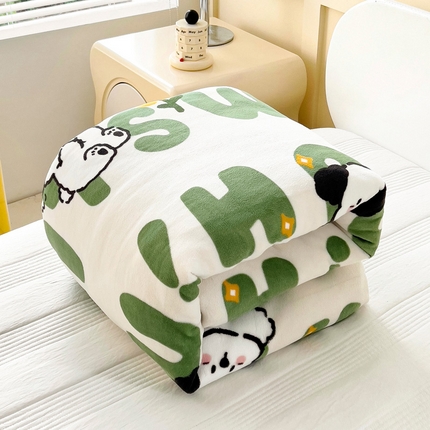 91家纺网 家纺一手货源 找家纺 （总）乐秀家纺 2025新款A类牛奶绒幼儿园被子可拆卸被套+被芯