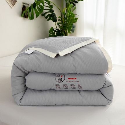 91家纺网 家纺一手货源 找家纺 （总）梦莎被业 2025新款直播款A类母婴级泡泡纱大豆纤维春秋被空调被加厚冬被