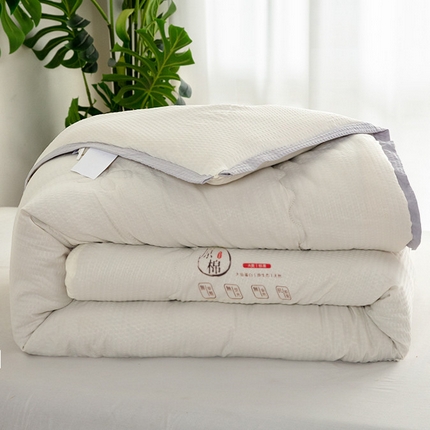 91家纺网 家纺一手货源 找家纺 （总）梦莎被业 2025新款直播款A类母婴级泡泡纱大豆纤维春秋被空调被加厚冬被