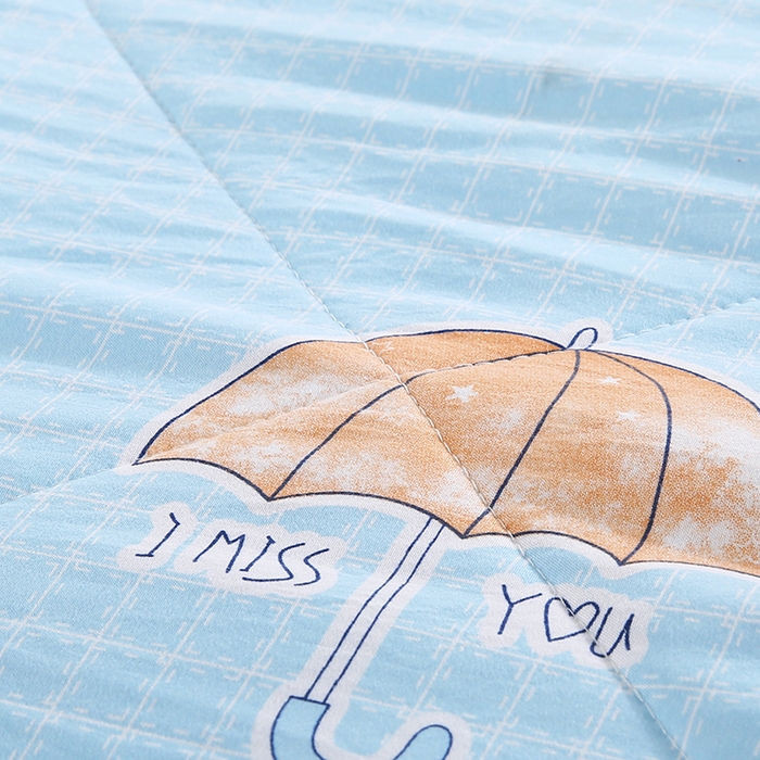 91家纺网 家纺一手货源 找家纺 梦莎被业 2025新款水洗棉印花亲肤可水洗夏凉被空调被四季被夏被被子被芯 梦幻时光