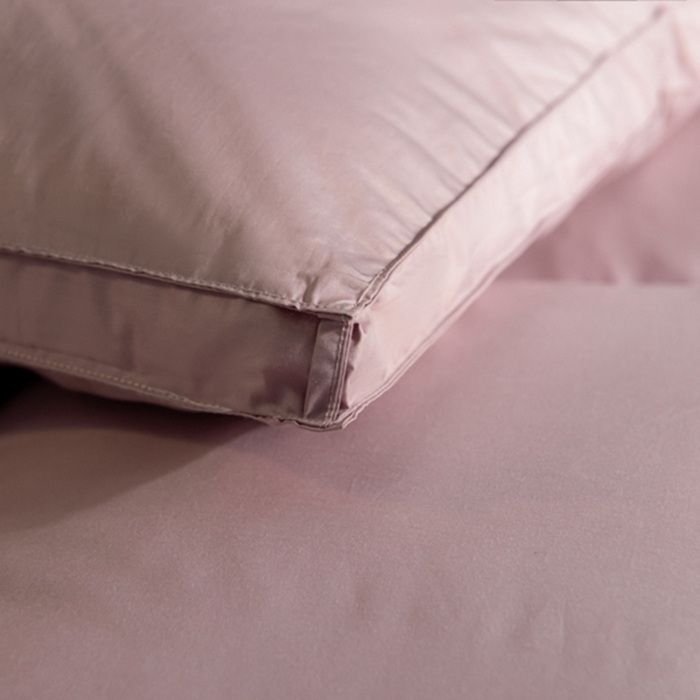 91家纺网 家纺一手货源 找家纺 静若居羽绒被壳  2024新款天丝轻薄柔软羽绒被壳厂家直销 粉色