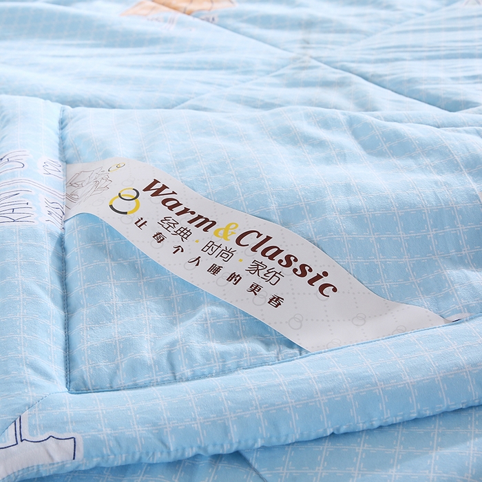 91家纺网 家纺一手货源 找家纺 梦莎被业 2025新款水洗棉印花亲肤可水洗夏凉被空调被四季被夏被被子被芯 梦幻时光