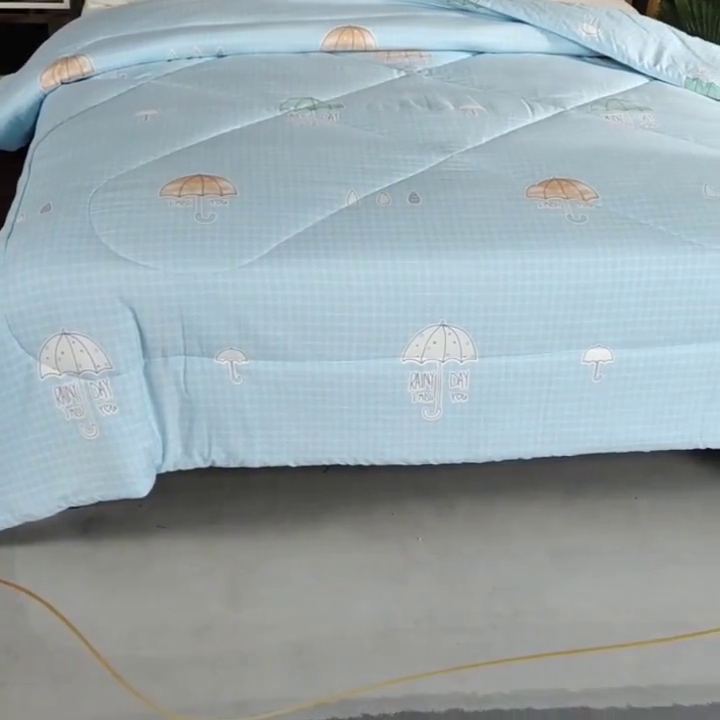 91家纺网 家纺一手货源 找家纺 梦莎被业 2025新款水洗棉印花舒适春秋被四季被夏被冬被被子被芯 梦幻时光