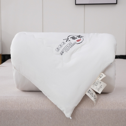 梦莎被业 2025新款原棉被子被芯 软软米白