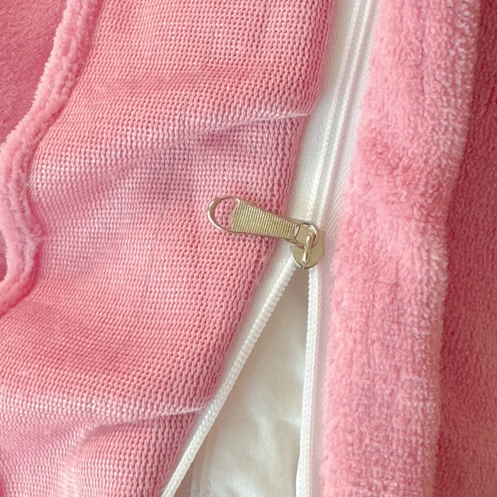 91家纺网 家纺一手货源 找家纺 金米诺 2024新款牛奶绒毛巾绣四件套 豆沙