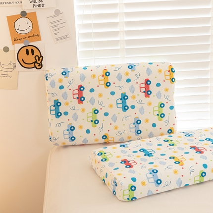 91家纺网 家纺一手货源 找家纺 （总）其乐枕芯 2024新款儿童卡通记忆枕枕芯枕头超30天不退不换