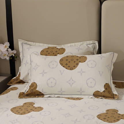 91家纺网 家纺一手货源 找家纺 （总）贝兰仙奴 2024新款利兹系列磨毛多规格单枕套