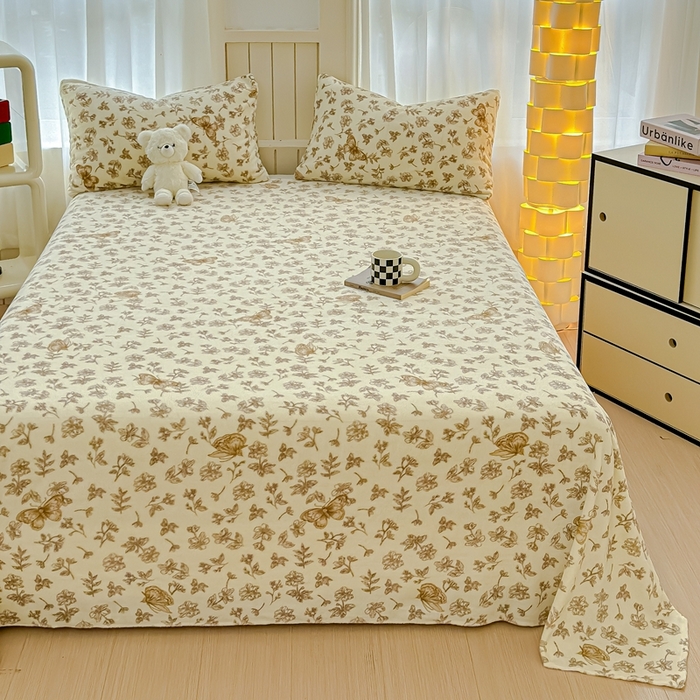 91家纺网 家纺一手货源 找家纺 （总）金丝鸟家纺 2024新款200g牛奶绒单床单系列