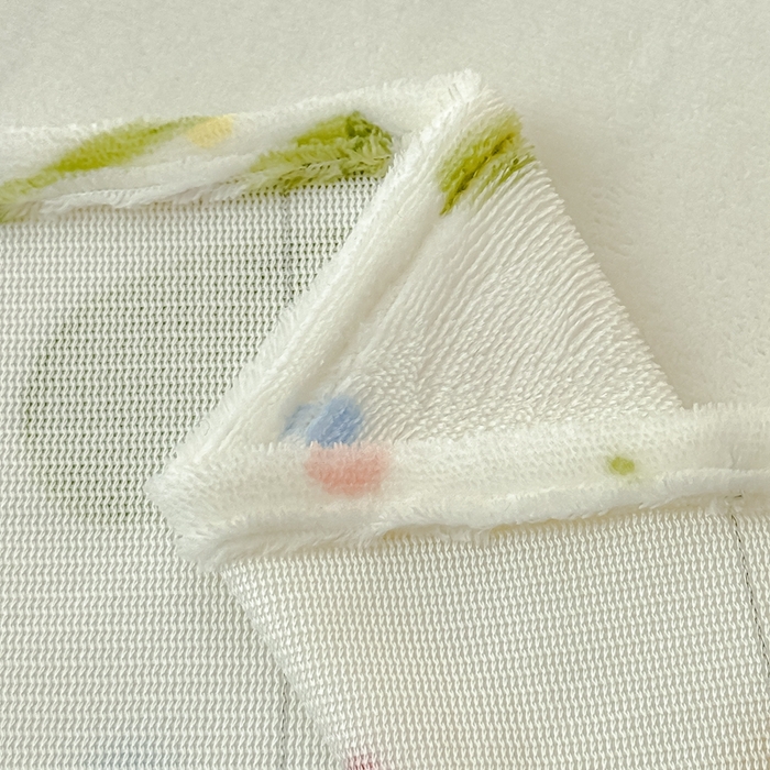 91家纺网 家纺一手货源 找家纺 金丝鸟家纺 2024新款200g牛奶绒单床单系列 蓝色花朵