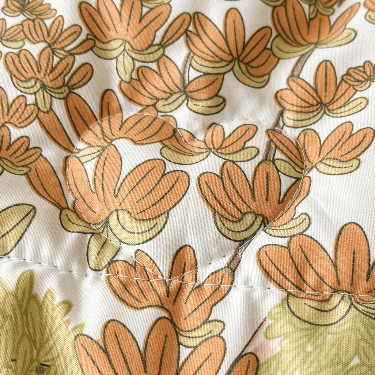 91家纺网 家纺一手货源 找家纺 禧多家纺 2024新款亲肤舒适印花云纱棉豆豆被子被芯 春野花信