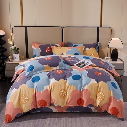 91家纺网 家纺一手货源 找家纺 （总）贝兰仙奴 2024新款利兹系列磨毛多规格四件套