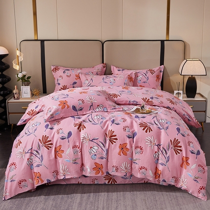 91家纺网 家纺一手货源 找家纺 （总）贝兰仙奴 2024新款利兹系列磨毛多规格四件套