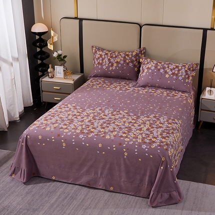 91家纺网 家纺一手货源 找家纺 （总）贝兰仙奴 2024新款利兹系列磨毛多规格单床单