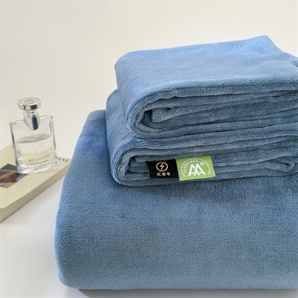 91家纺网 家纺一手货源 找家纺 （总）北欧良品 2025新款舒适保暖A类高克重牛奶绒单品床单