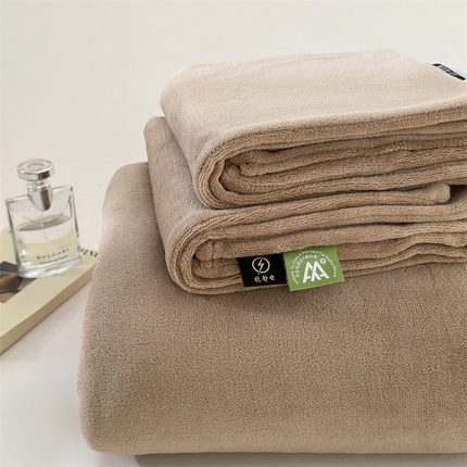 91家纺网 家纺一手货源 找家纺 （总）北欧良品 2025新款舒适保暖A类高克重牛奶绒单品床单