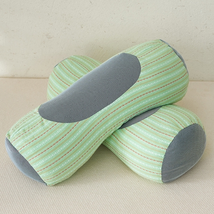 91家纺网 家纺一手货源 找家纺 （总）乐可 2024新款全棉3D条纹荞麦立体枕枕头枕芯46*15*20cm