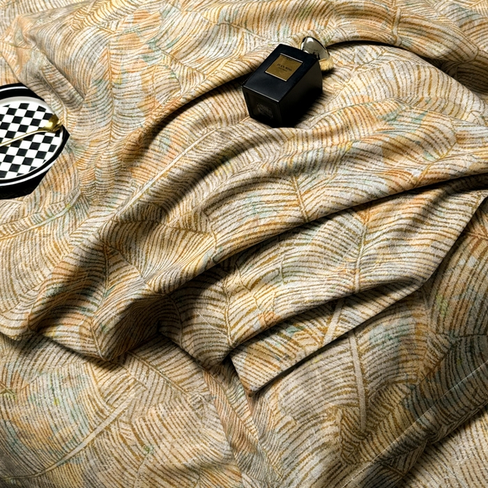 91家纺网 家纺一手货源 找家纺 宅家居 2024新款花卉亲肤棉数码印花加厚陶瓷生态磨毛四件套 森林物语