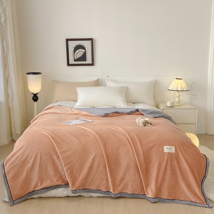 91家纺网 家纺一手货源 找家纺 （总）798家纺 2025新款牛奶绒良品盖毯