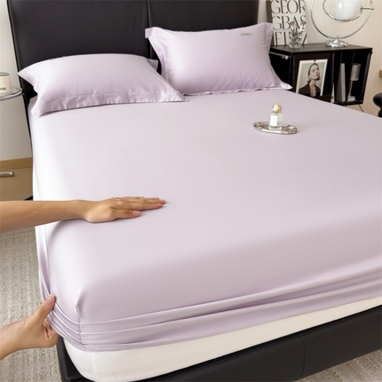 91家纺网 家纺一手货源 找家纺 （总）798家纺 2025新款纯色全棉贡缎单品系列-单床笠