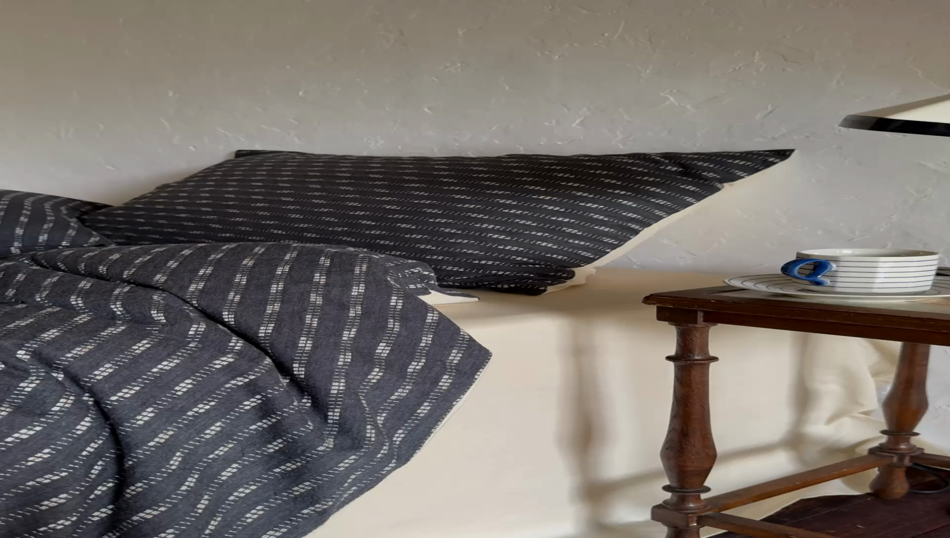 91家纺网 家纺一手货源 找家纺 （总）简家居 2024新款全棉系列四件套-黑咖