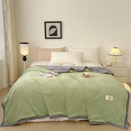 91家纺网 家纺一手货源 找家纺 （总）798家纺 2025新款牛奶绒良品盖毯