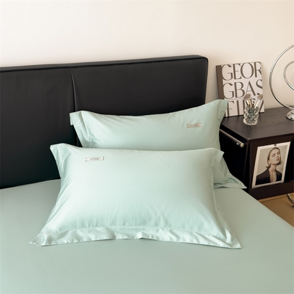 91家纺网 家纺一手货源 找家纺 （总）798家纺 2025新款纯色全棉贡缎单品系列-单枕套