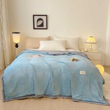 91家纺网 家纺一手货源 找家纺 （总）798家纺 2025新款牛奶绒良品盖毯