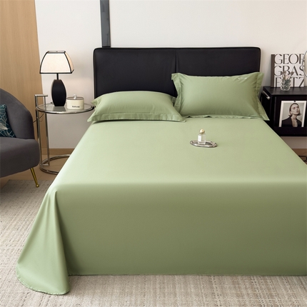 91家纺网 家纺一手货源 找家纺 （总）798家纺 2025新款纯色全棉贡缎单品系列-单床单