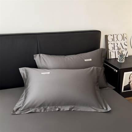 91家纺网 家纺一手货源 找家纺 （总）798家纺 2025新款纯色全棉贡缎单品系列-单枕套