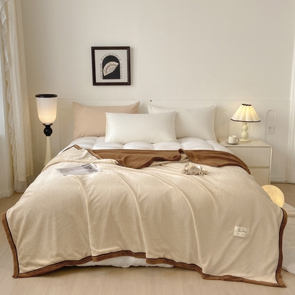 91家纺网 家纺一手货源 找家纺 （总）798家纺 2025新款牛奶绒良品盖毯