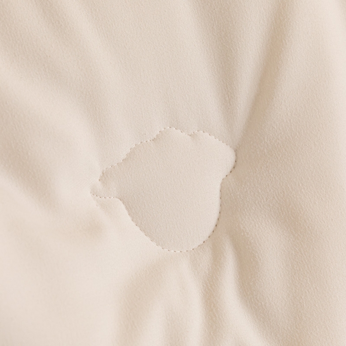 91家纺网 家纺一手货源 找家纺 佳居缘 2024新款云柔棉羊绒大豆被 白色