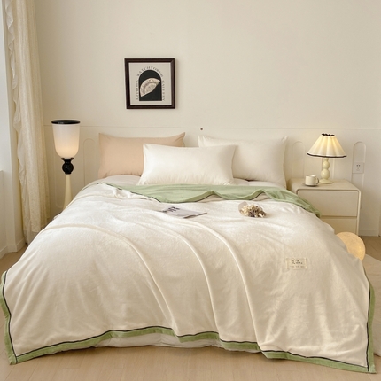 91家纺网 家纺一手货源 找家纺 （总）798家纺 2025新款牛奶绒良品盖毯