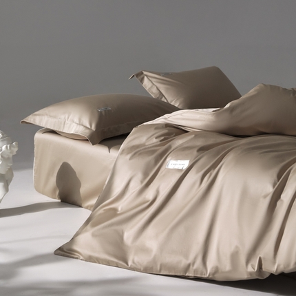 91家纺网 家纺一手货源 找家纺 （总）798家纺 2025新款纯色全棉贡缎单品系列-单被套