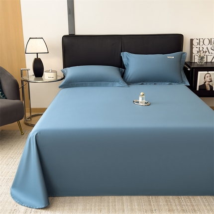 91家纺网 家纺一手货源 找家纺 （总）798家纺 2025新款纯色全棉贡缎单品系列-单床单