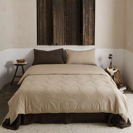 91家纺网 家纺一手货源 找家纺 （总）简家居 2024新款全棉系列四件套-空间