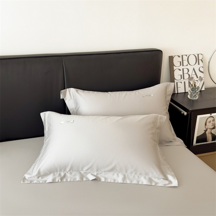 91家纺网 家纺一手货源 找家纺 （总）798家纺 2025新款纯色全棉贡缎单品系列-单枕套