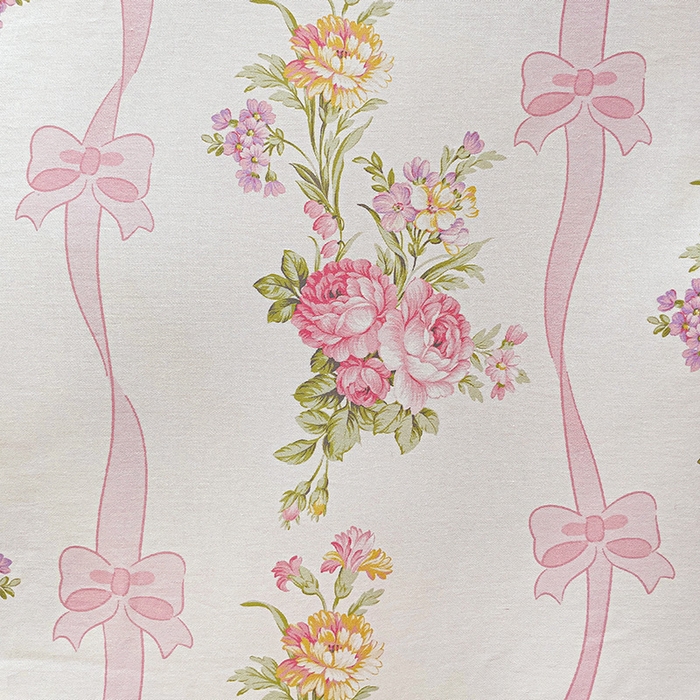 91家纺网 家纺一手货源 找家纺 暖芯优选 204新款直播爆款全棉-ins印花系列四件套纯棉三件套床单床笠浪漫蝴蝶结