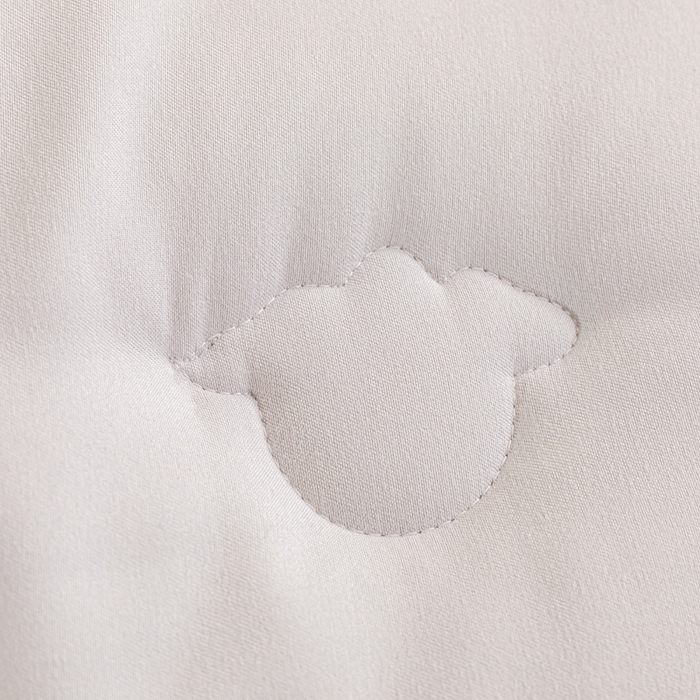 91家纺网 家纺一手货源 找家纺 佳居缘 2024新款云柔棉羊绒大豆被 灰色