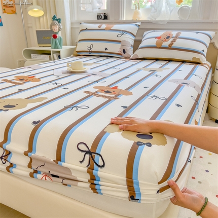 91家纺网 家纺一手货源 找家纺 （总）798家纺 2025新款12868全棉印花床笠