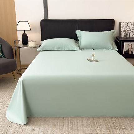 91家纺网 家纺一手货源 找家纺 （总）798家纺 2025新款纯色全棉贡缎单品系列-单床单