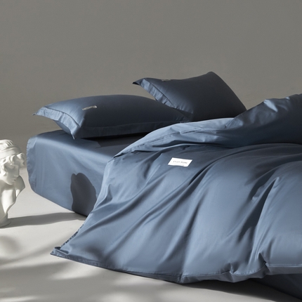 91家纺网 家纺一手货源 找家纺 （总）798家纺 2025新款纯色全棉贡缎单品系列-单被套