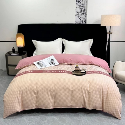 91家纺网 家纺一手货源 找家纺 （总）凌鼎 2025新款喷气加厚磨毛单被套