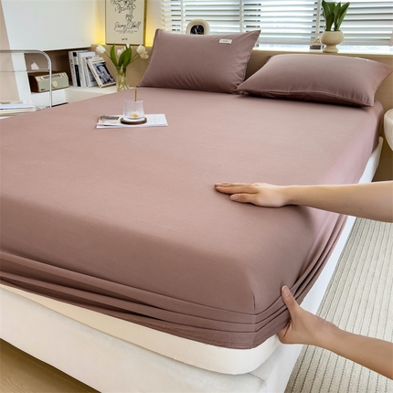 91家纺网 家纺一手货源 找家纺 （总）798家纺 2025新款12868全棉格子纯色单床笠