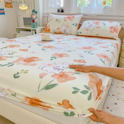 91家纺网 家纺一手货源 找家纺 （总）798家纺 2025新款12868全棉印花床笠