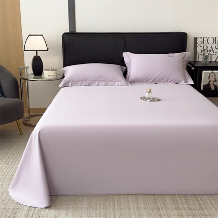 91家纺网 家纺一手货源 找家纺 （总）798家纺 2025新款纯色全棉贡缎单品系列-单床单