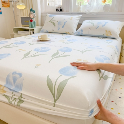 91家纺网 家纺一手货源 找家纺 （总）798家纺 2025新款12868全棉印花床笠