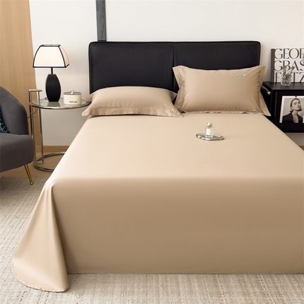 91家纺网 家纺一手货源 找家纺 （总）798家纺 2025新款纯色全棉贡缎单品系列-单床单